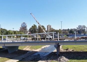 Las obras complementarias del Corredor Maipú alcanzan un 80% de avance