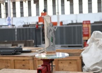 Premios Jerónimo: las estatuillas se confeccionaron con material recuperado por la Escuela Municipal de Economía Circular