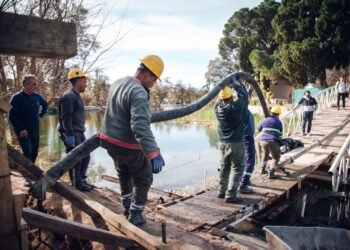 🌉 Parque Sarmiento: ponen en valor el puente que conecta la Isla Encantada con la Isla Crisol