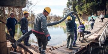 🌉 Parque Sarmiento: ponen en valor el puente que conecta la Isla Encantada con la Isla Crisol
