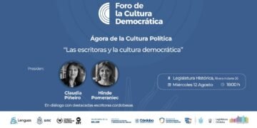 Claudia Piñeiro dialogará sobre el rol de la mujer y la literatura en la recuperación de la democracia argentina