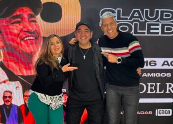 Claudio Toledo celebra 30 años de historia en la industria musical.