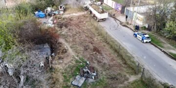 Retiraron 34 toneladas de residuos durante un operativo de saneamiento en barrio Observatorio