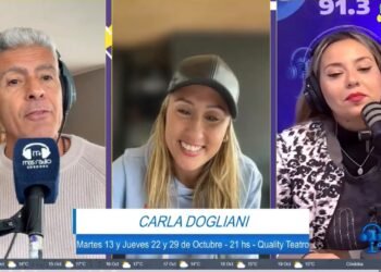 CARLA DOGLIANI presenta su nuevo unipersonal “Culpable”