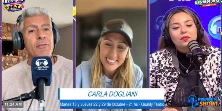 CARLA DOGLIANI presenta su nuevo unipersonal “Culpable”